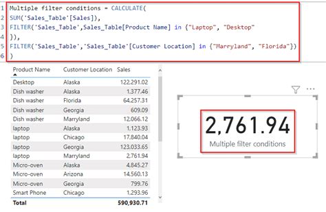 After the = sign, begin typing IF. . Power bi calculate with multiple conditions